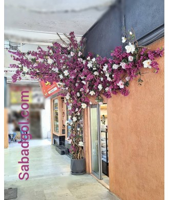 درخت بزرگ مصنوعی برای کافه
